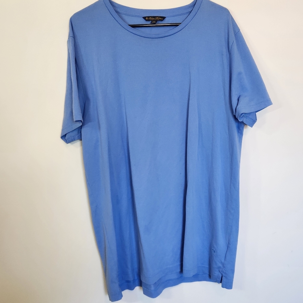 Brooks Brothers Blue Short Sleeve Tee